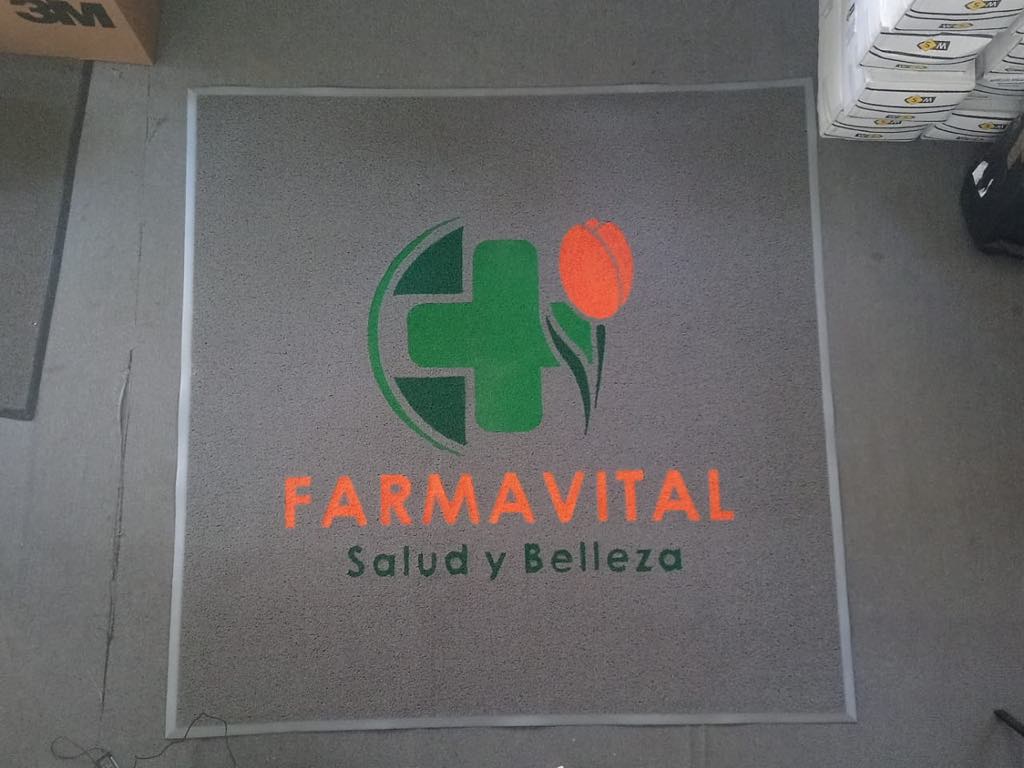 Alfombra Personalizada - Cliente Farmavital