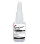 Adhesivo Instantáneo para Caucho y Plástico 3M™ Scotch-Weld™ PR100, Transparente, 20 g por Botella