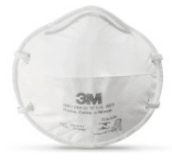 Respirador Desechable Tipo Copa 3M™ 8801