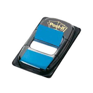 Pack de Banderitas POST IT color azul x 100 y x 20 uniades       