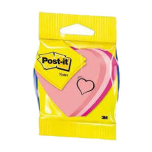 Post it Fashion Cubo corazón x 2 blocks x 75 hj c/u