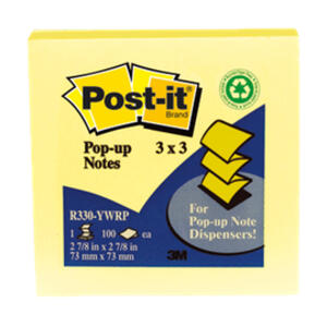 Notas POST IT pop up R330 76mm X 76 mm 