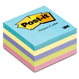 POST-IT #654 Colores Pasteles surtidos